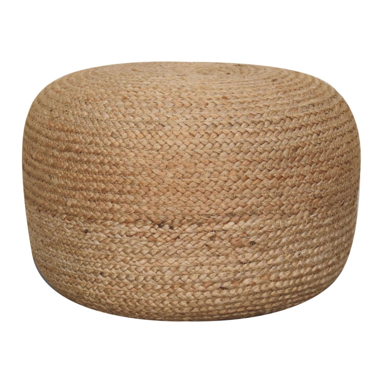 Natural Jute Footstool