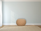 Ansley Beige Pouffe