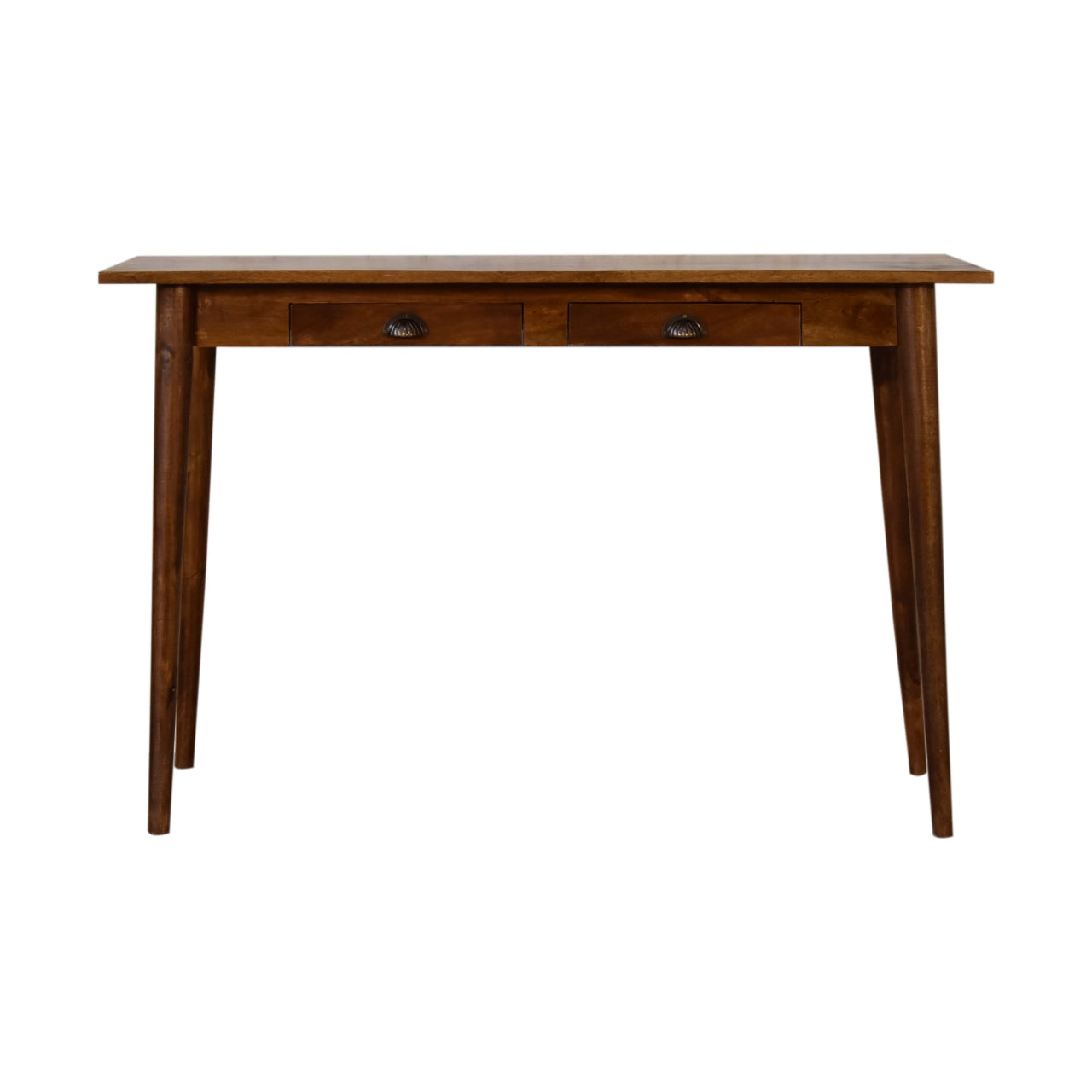 2-Drawer Chestnut Writing Desk