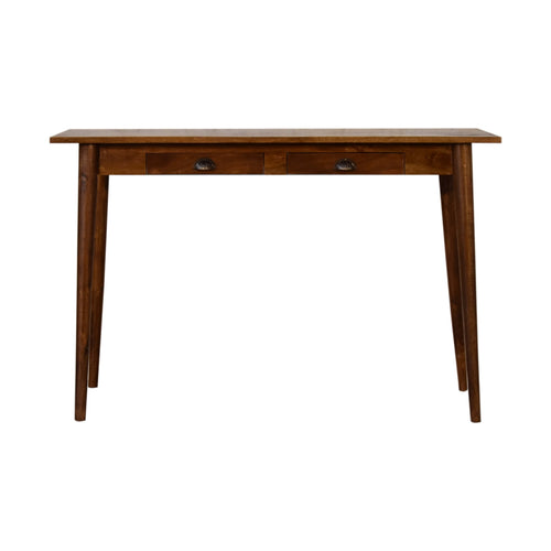 2-Drawer Chestnut Writing Desk