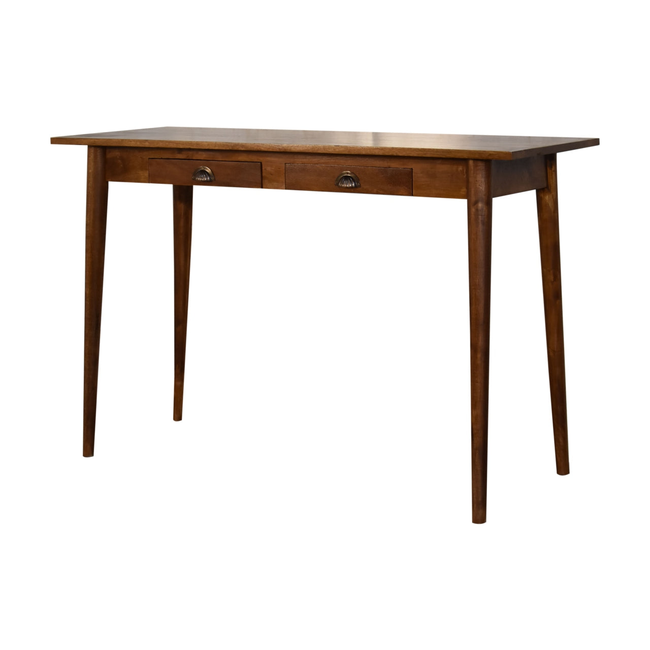 2-Drawer Chestnut Writing Desk