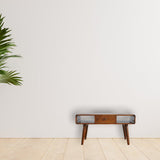 Curved Chestnut Coffee Table