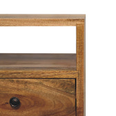 Mini Oak-ish Classic Open Bedside Table