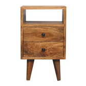 Mini Oak-ish Classic Open Bedside Table