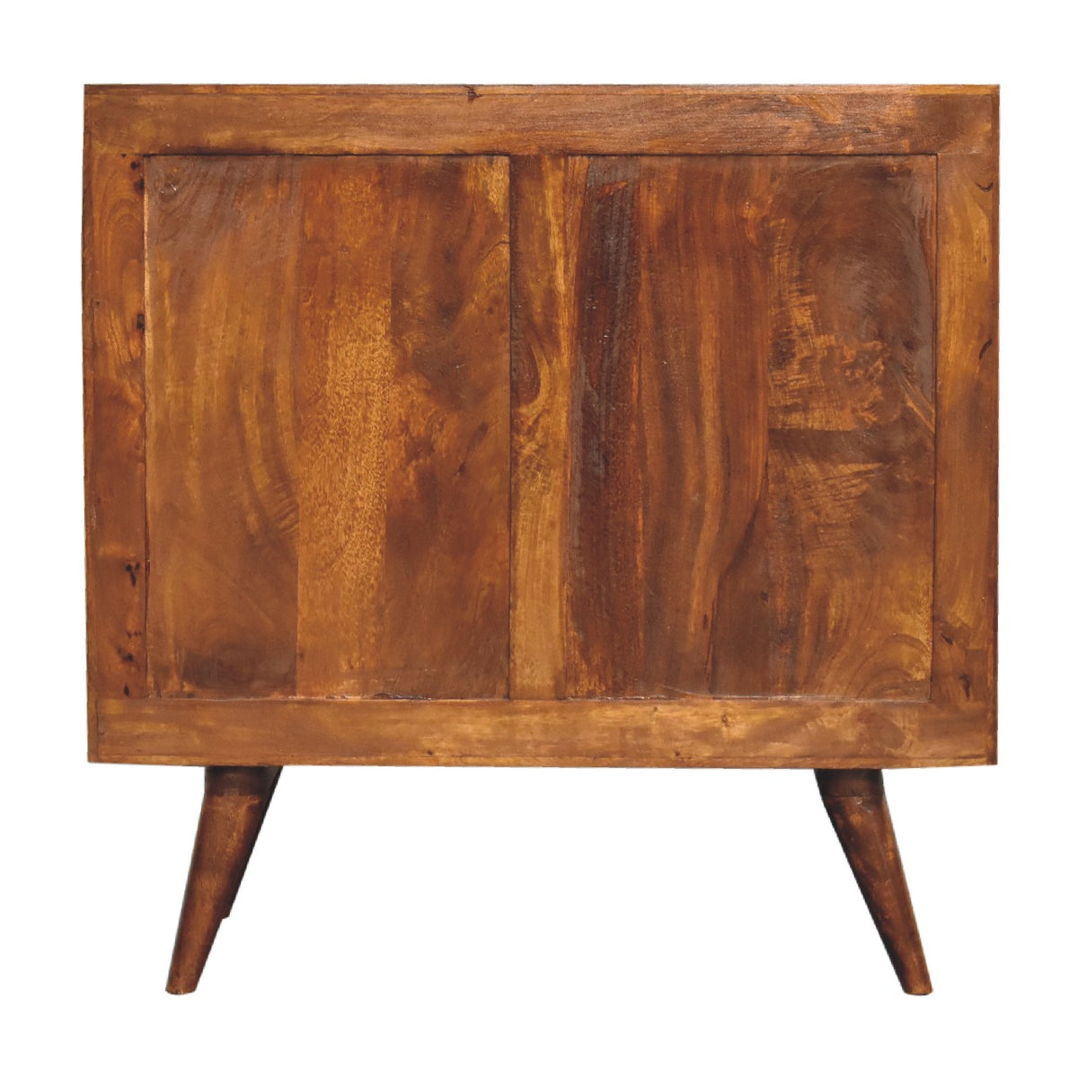 Pineapple Chestnut Carved Chest of Drawers | Hand-Carved