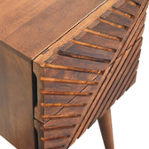 Lille Mini Chestnut Bedside Table