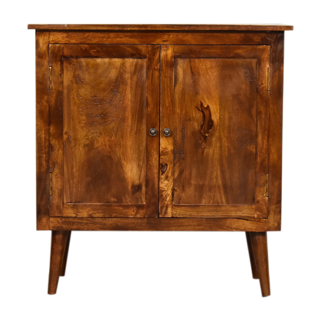 Chestnut Solid Nordic Chest of Drawers