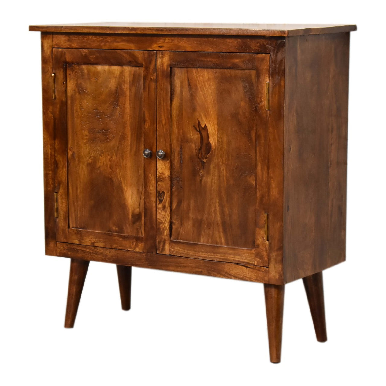 Chestnut Solid Nordic Chest of Drawers