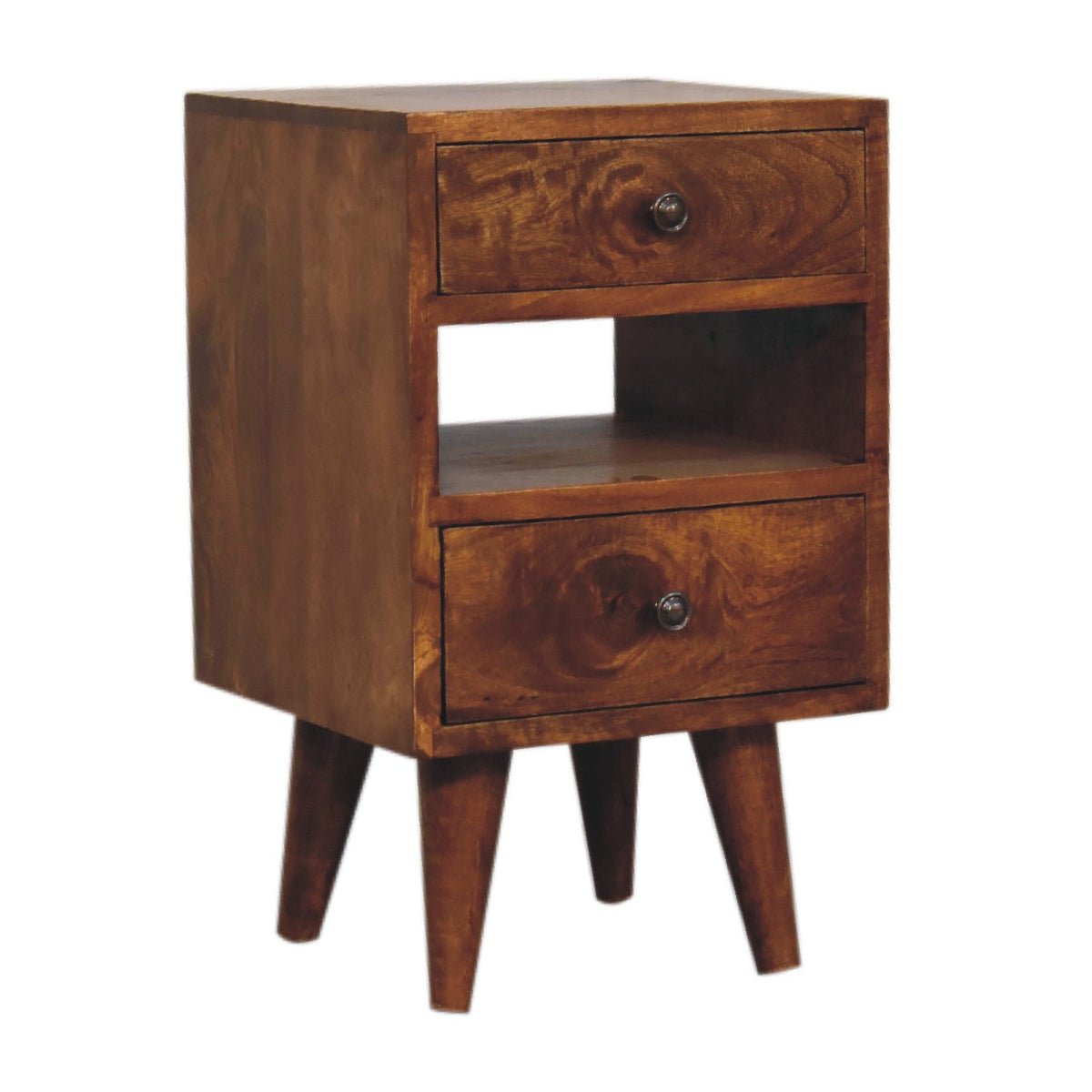 Mini Classic Multi Chestnut Bedside Table