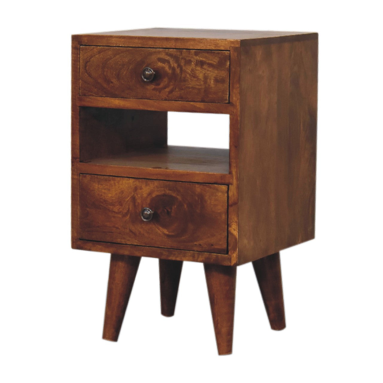 Mini Classic Multi Chestnut Bedside Table