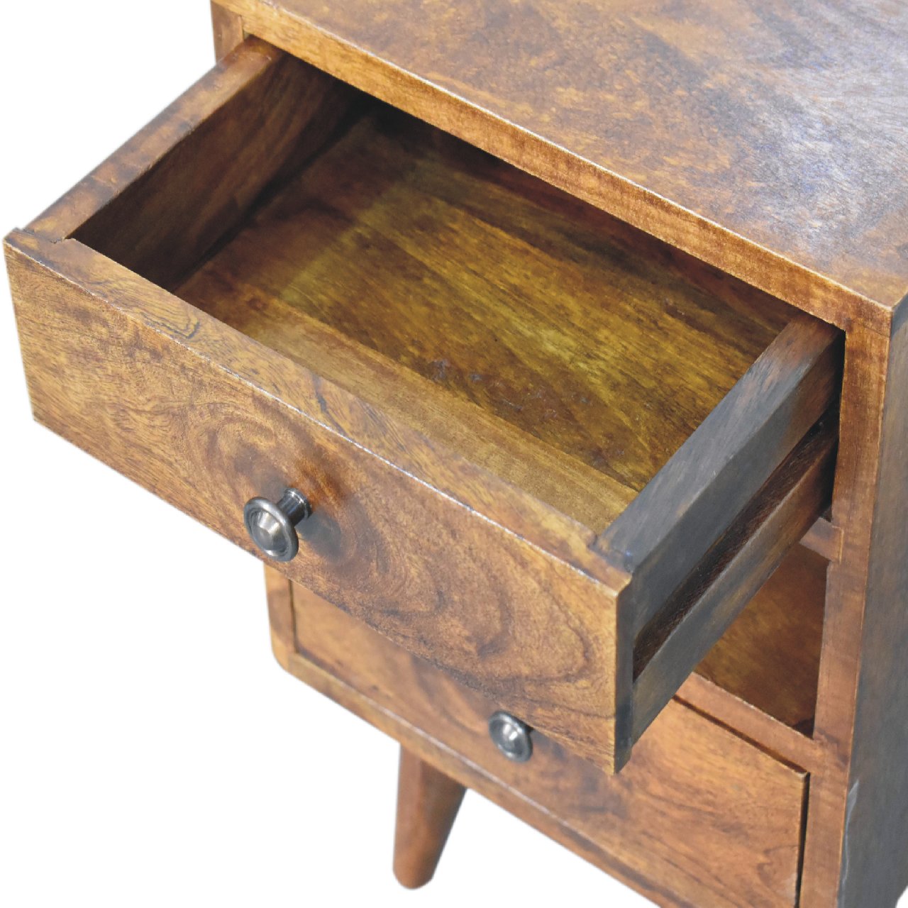Mini Classic Multi Chestnut Bedside Table