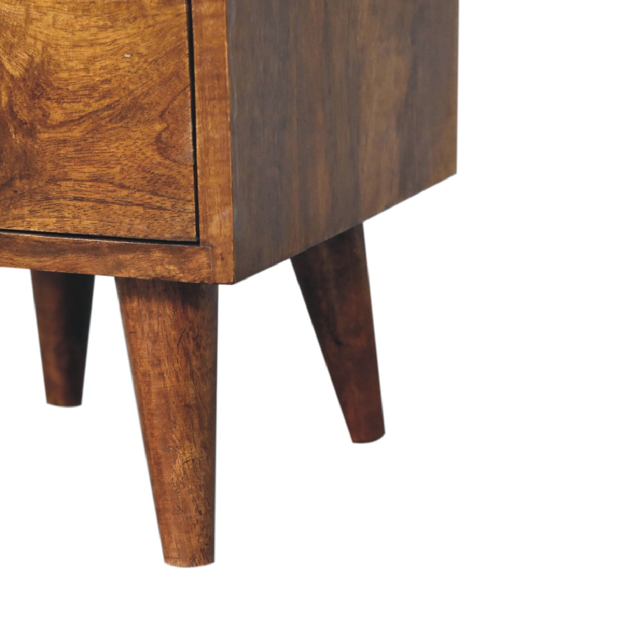 Mini Classic Multi Chestnut Bedside Table