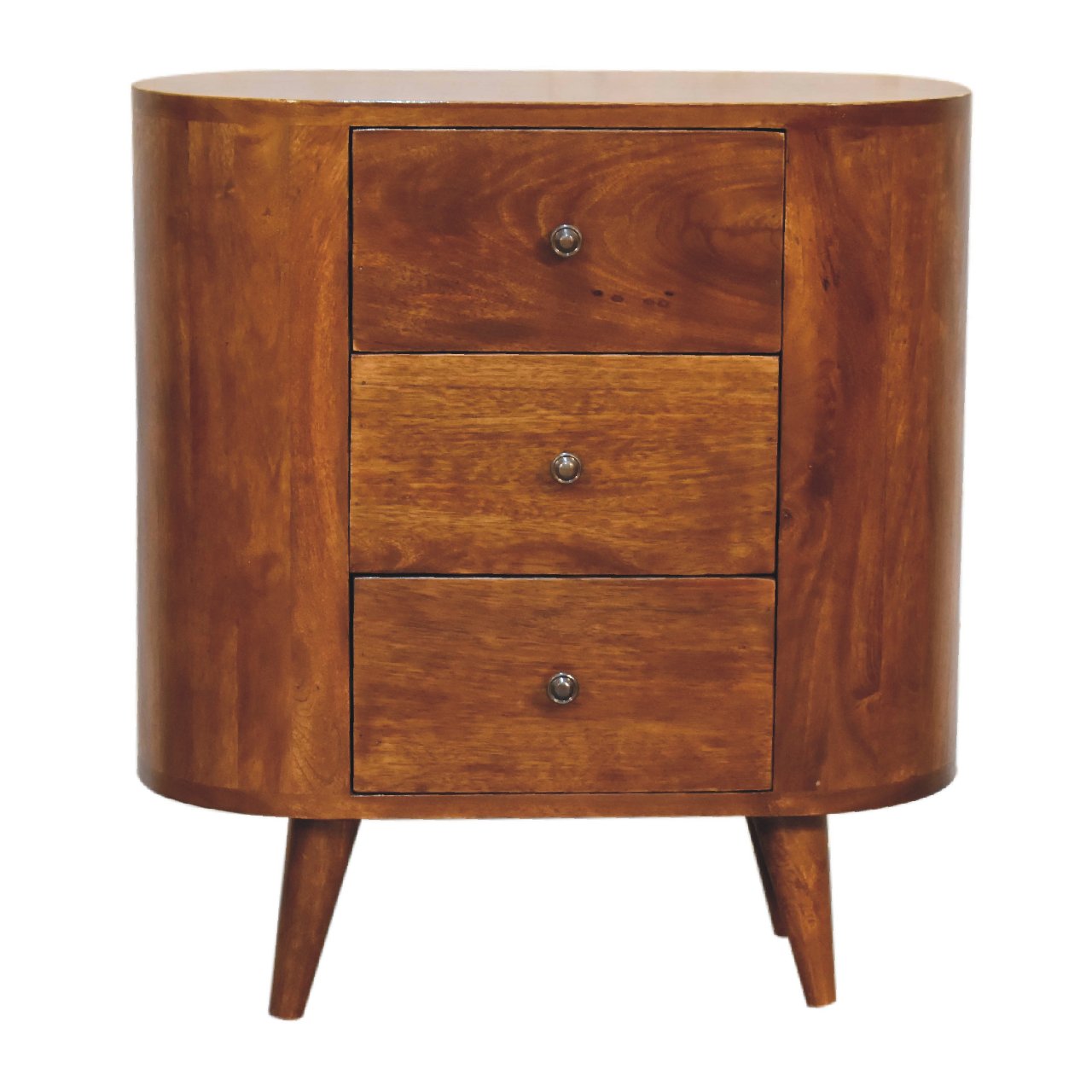 Mini Chestnut Chest of Drawers