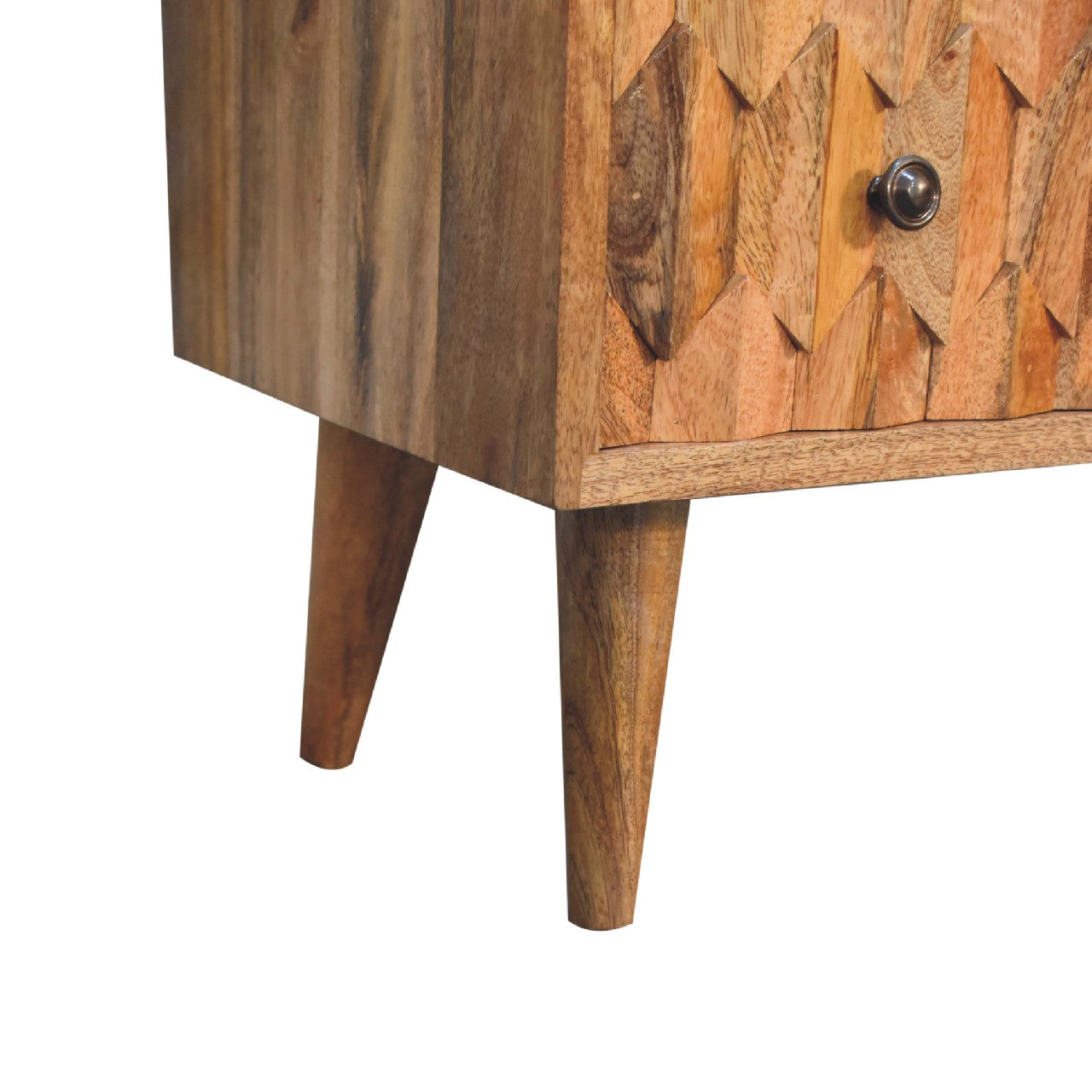 Mini Pineapple Carved Chest of Drawers | Hand-Carved