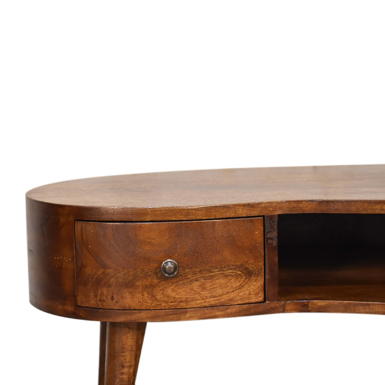 Mini Chesnut Wave Coffee Table | Chestnut Solid Mango Wood