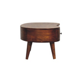 Mini Chesnut Wave Coffee Table | Chestnut Solid Mango Wood