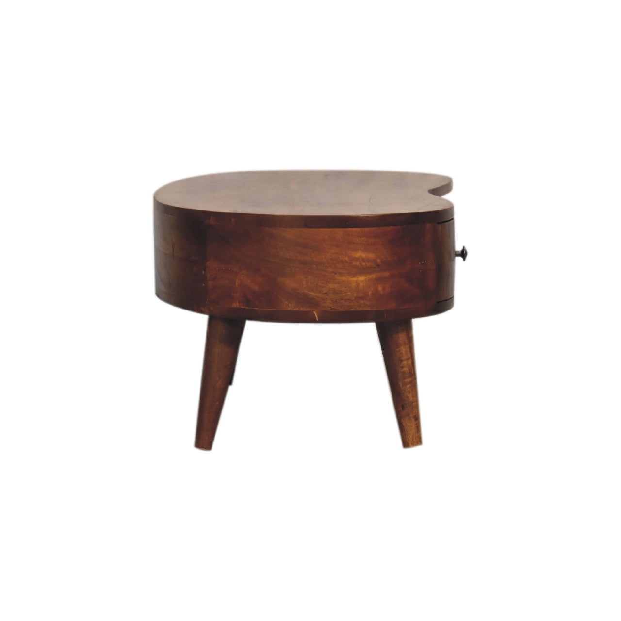 Mini Chesnut Wave Coffee Table | Chestnut Solid Mango Wood