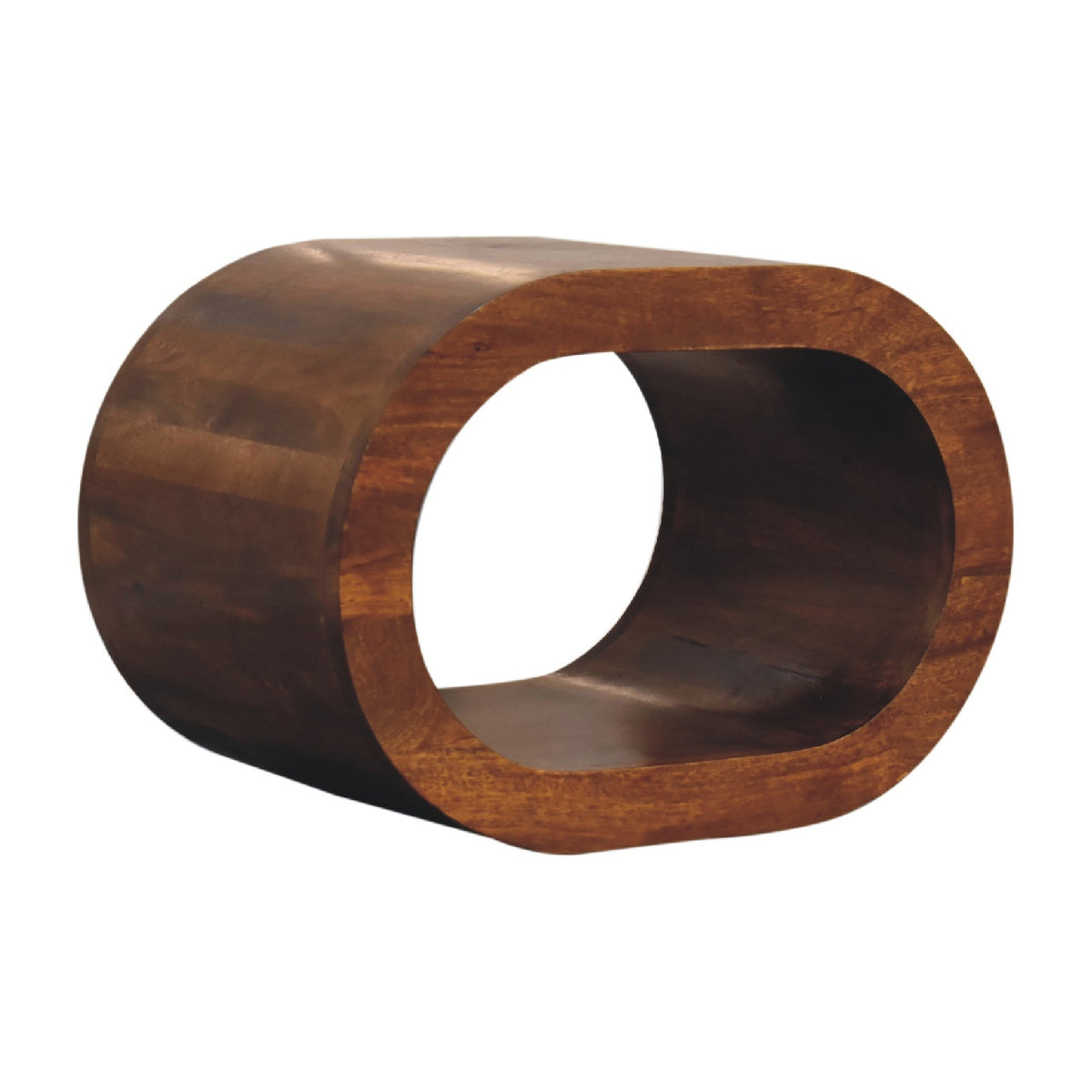 Amaya Bedside Table | Chestnut Solid Mango Wood