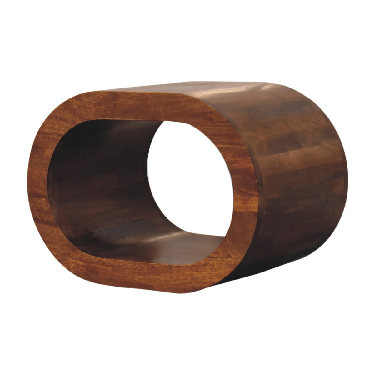 Amaya Bedside Table | Chestnut Solid Mango Wood
