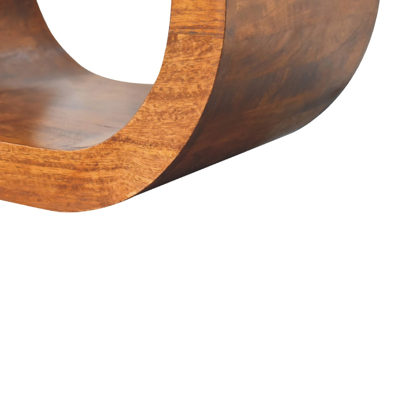 Amaya Bedside Table | Chestnut Solid Mango Wood