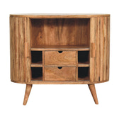 Stripe Cabinet with Storage Chest of Drawers | Hidden Storage
