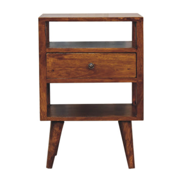 Dante Chestnut Bedside Table