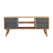 Slade TV Media Unit | Oak Solid Mango Wood