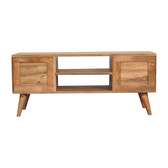 Slade TV Media Unit | Oak Solid Mango Wood