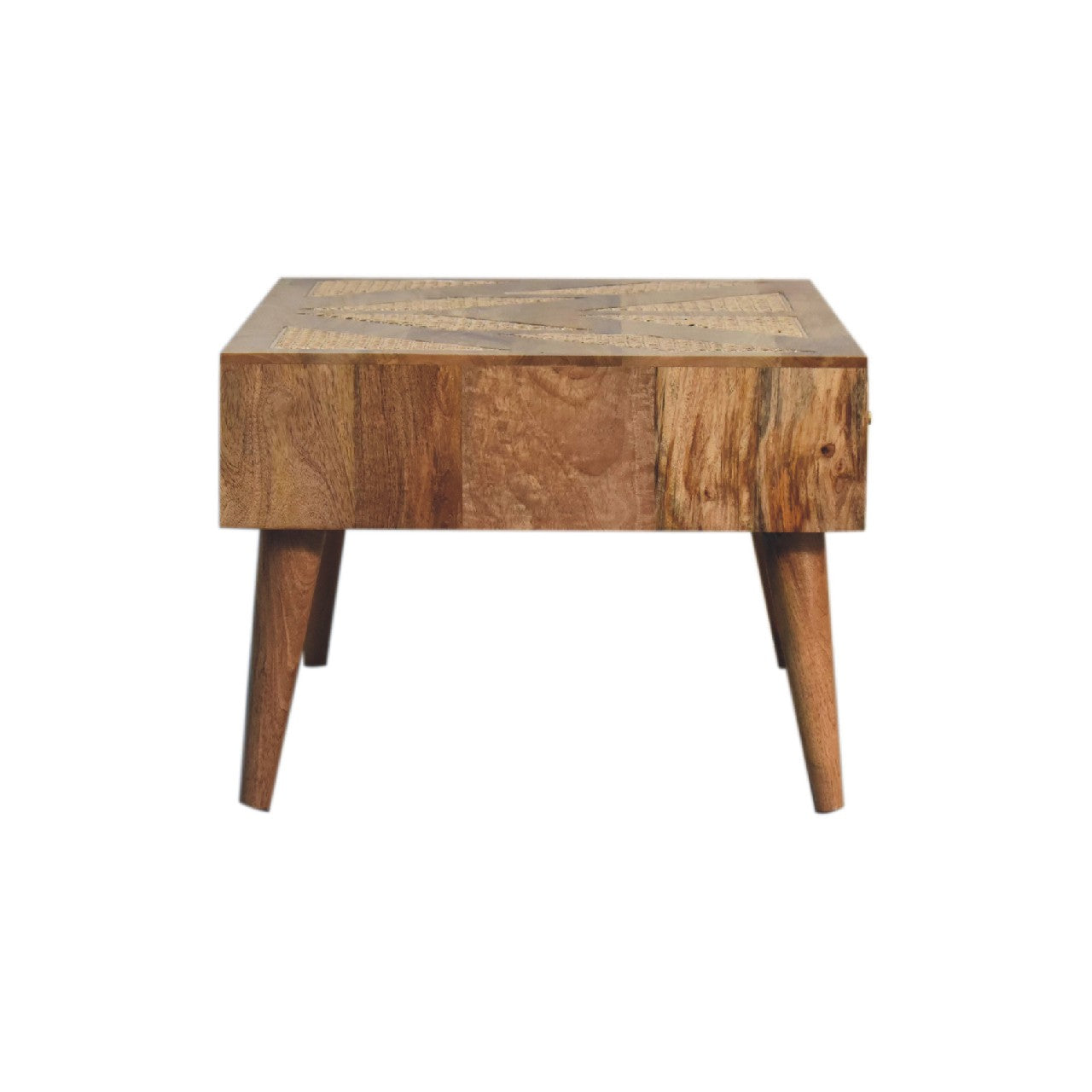 Woven Aztec Coffee Table | Oak Mango Wood