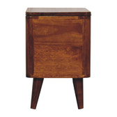 Chestnut Lid-up Storage Chest of Drawers | Hidden Storage