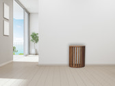 Ariella End Table Accent Piece | Oak-Ish Mango Wood