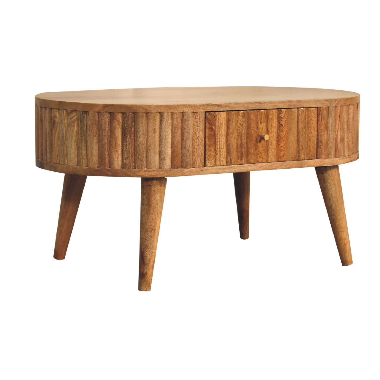 Stripe Coffee Table | Oak-Ish Solid Mango Wood