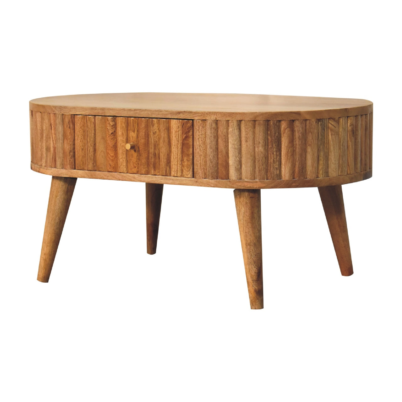 Stripe Coffee Table | Oak-Ish Solid Mango Wood