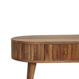 Stripe Coffee Table | Oak-Ish Solid Mango Wood