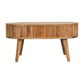 Stripe Coffee Table | Oak-Ish Solid Mango Wood