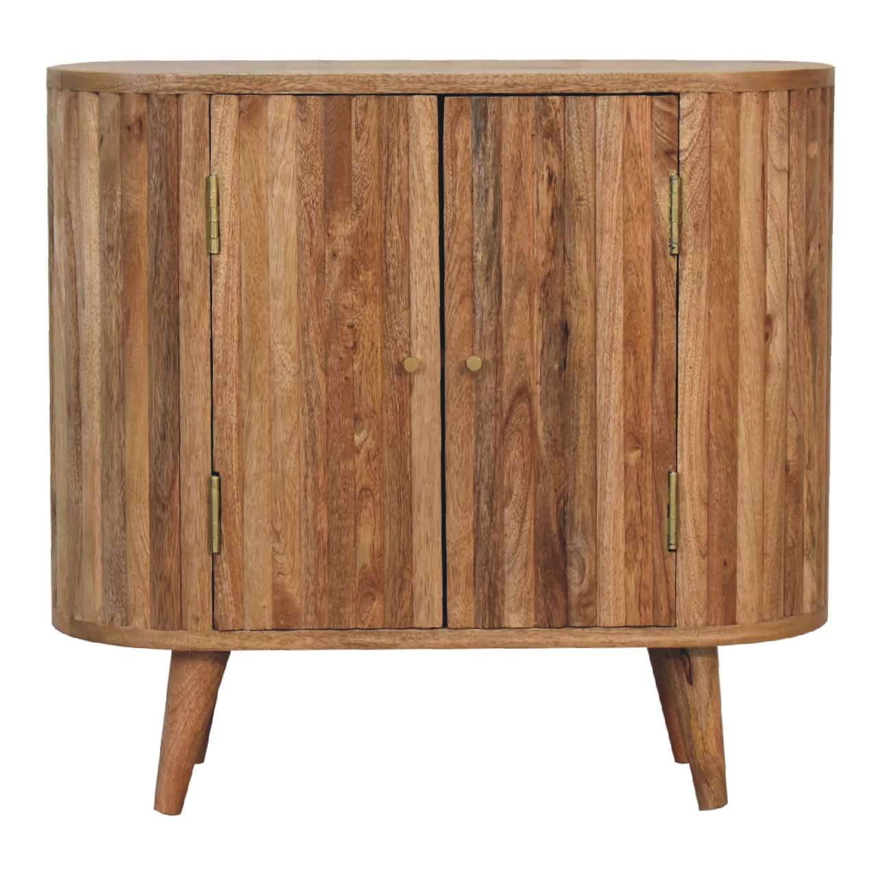 Stripe Door Chest of Drawers | Oak Mango Wood