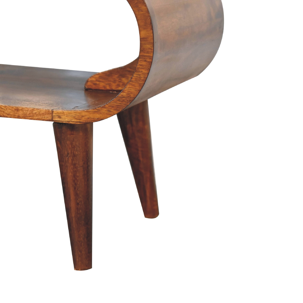 Amaya Nordic Style Coffee Table | Chestnut Mango Wood