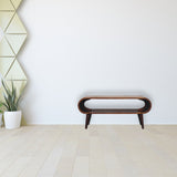 Amaya Nordic Style Coffee Table | Chestnut Mango Wood