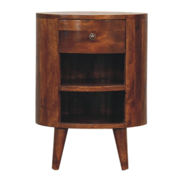 Cortez Chestnut Bedside Table