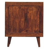 Chestnut Pineapple Carved Chest of Drawers | Hand-Carved