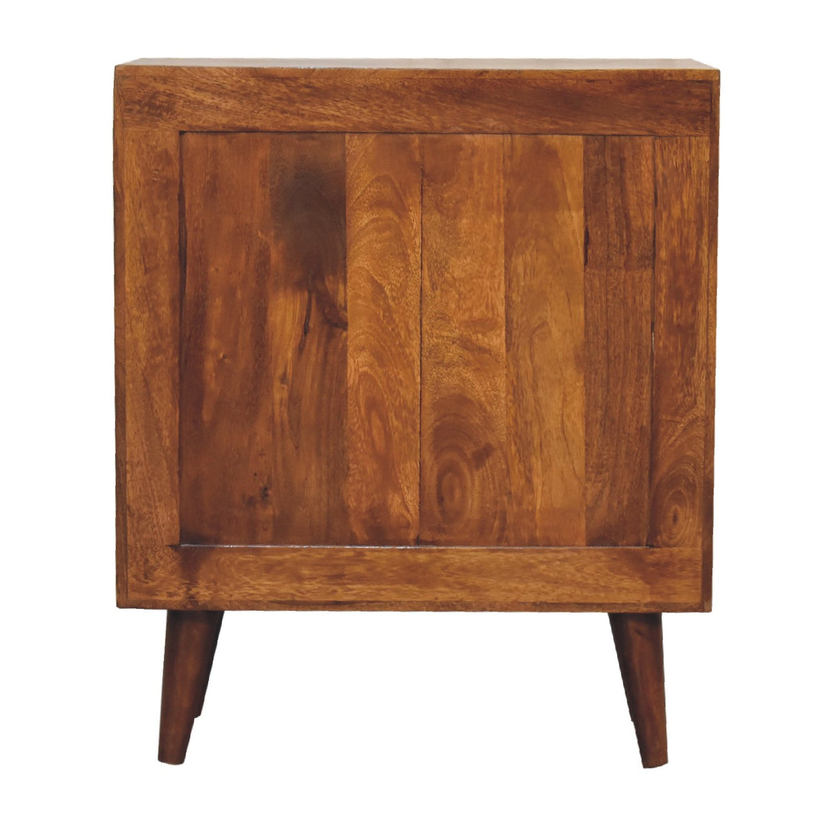 Chestnut Pineapple Carved Chest of Drawers | Hand-Carved
