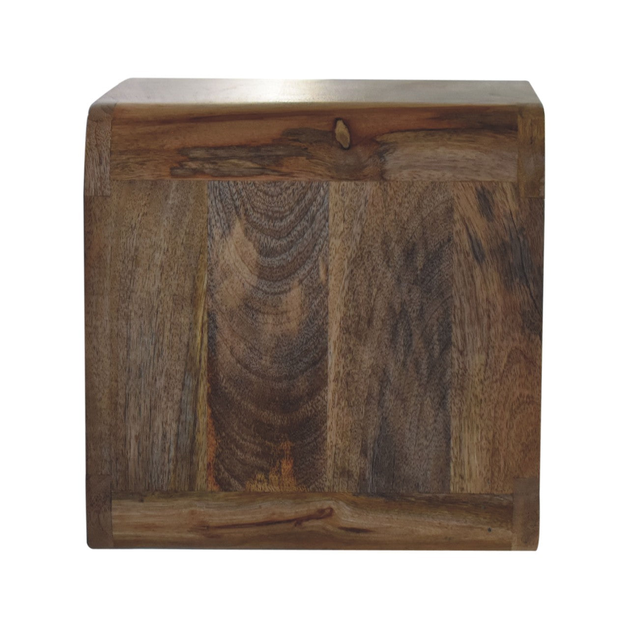 Oak-ish Floating Open Bedside Table | Wall-Mounted