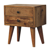 Mini Oak-ish Modern Bedside Table