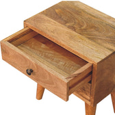 Mini Oak-ish Modern Bedside Table