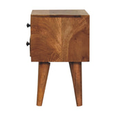 Mini Oak-ish Modern Bedside Table