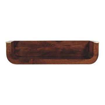 Indira Chestnut Floating Console Chest of Drawers