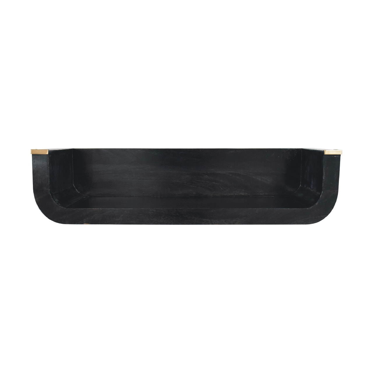 Indira Floating Console Table | Black Mango Wood