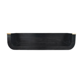 Indira Floating Console Table | Black Mango Wood