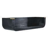 Indira Floating Console Table | Black Mango Wood