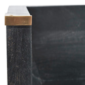 Indira Floating Console Table | Black Mango Wood
